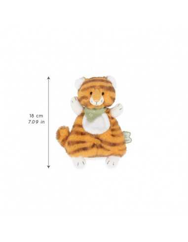 Doudou Marioneta Tigre Papaye - Marioneta Suave y Confortable Doudou Marioneta Tigre Papaye - Marioneta Suave y Confortable