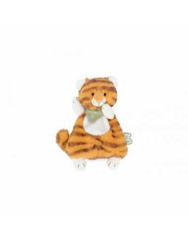 Doudou Marioneta Tigre Papaye - Marioneta Suave y Confortable Doudou Marioneta Tigre Papaye - Marioneta Suave y Confortable