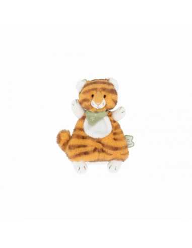 Doudou Marioneta Tigre Papaye - Marioneta Suave y Confortable Doudou Marioneta Tigre Papaye - Marioneta Suave y Confortable