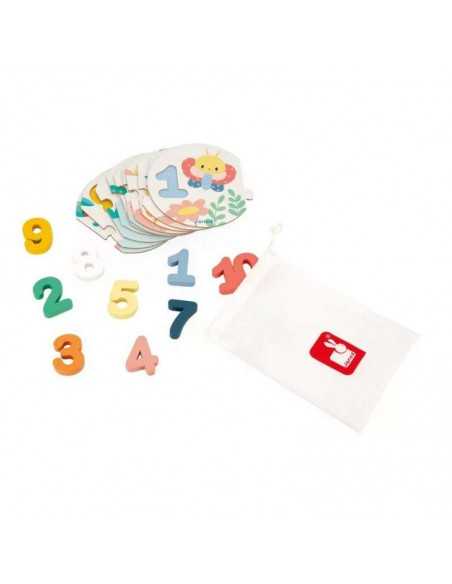 Puzle Mis Primeros Números Pure de Janod - Aprender Jugando Puzle Mis Primeros Números Pure de Janod - Aprender Jugando