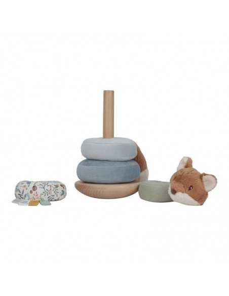 Zorro Anillos Blanditos Balanceable: Juguete Educativo de Little Dutch Zorro Anillos Blanditos Balanceable: Juguete Educativo de Little Dutch