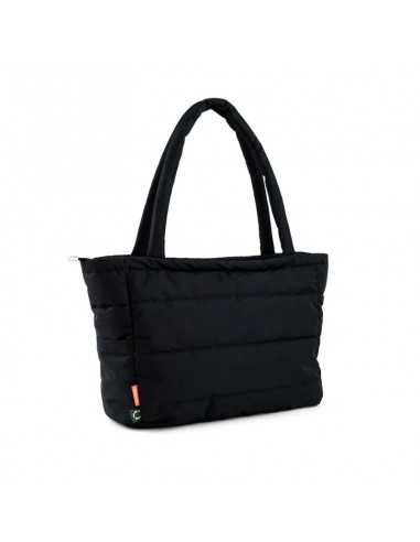 Parte trasera Bolso Tote Acolchado Black Parte trasera Bolso Tote Acolchado Black