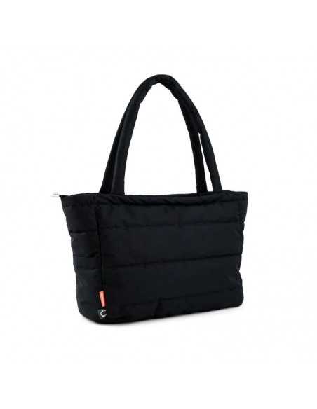 Parte trasera Bolso Tote Acolchado Black Parte trasera Bolso Tote Acolchado Black