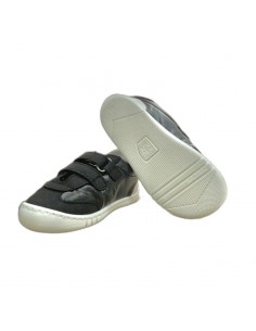 Deportivas Calzado Respetuoso Nylon Negro y Blanco Piruflex 2