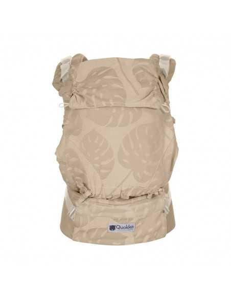 Mochila portabebés Quokkababy E Carrier Taupe Leaves - Envío gratis 24 h Mochila portabebés Quokkababy E Carrier Taupe Leaves - Envío gratis 24 h
