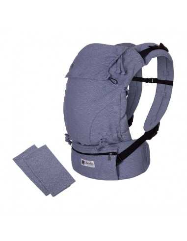 Mochila Portabebés Quokkababy E-Carrier Blue Vibes Mochila Portabebés Quokkababy E-Carrier Blue Vibes