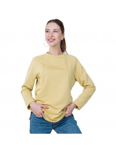 Sudadera de Maternidad y Lactancia Love and Carry - Pistacho 2