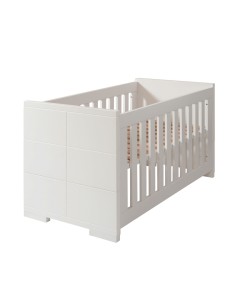 Cuna Sicilia IKID | Estilo nórdico elegante y segura con somier ajustable