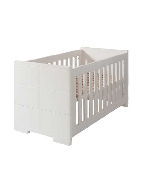 Cuna Sicilia IKID | Estilo nórdico elegante y segura con somier ajustable Cuna Sicilia IKID | Estilo nórdico elegante y segura con somier ajustable