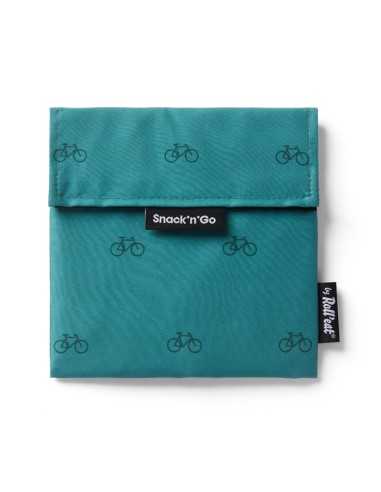 Snack'n'Go Bicicleta - Porta Bocadillos y Snacks Reutilizable de Roll'eat