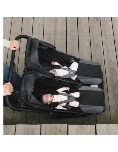 UPPAbaby Minu Duo GEMELAR – 🚼 Compacto, ligero y Versátil
