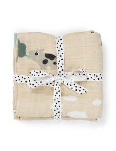 Pack de 2 Gasas Tiny Farm |Done By Deer