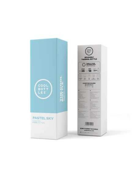 Botella termica acero inoxidable |PASTEL SKY COOL BOTTLES - 350ml Botella termica acero inoxidable |PASTEL SKY COOL BOTTLES - 350ml