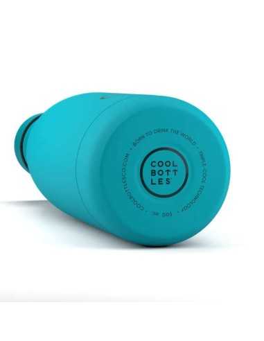 Botella termica acero inoxidable |VIVIT TURQUOISE COOL BOTTLES - 350ml