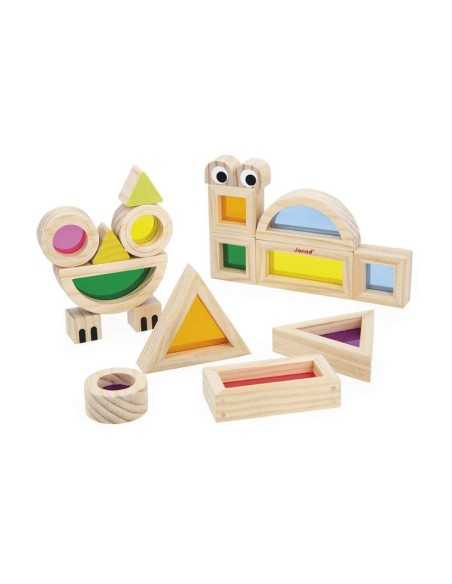 Bloques Educativos Translúcidos | Juego Sensorial para Bebés Bloques Educativos Translúcidos | Juego Sensorial para Bebés