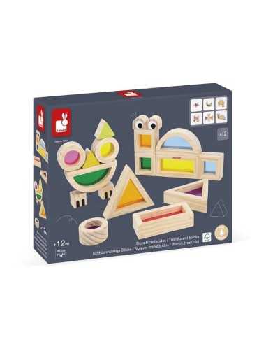 Bloques Educativos Translúcidos | Juego Sensorial para Bebés Bloques Educativos Translúcidos | Juego Sensorial para Bebés