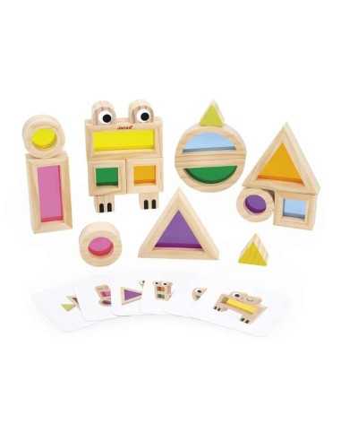 Bloques Educativos Translúcidos | Juego Sensorial para Bebés Bloques Educativos Translúcidos | Juego Sensorial para Bebés