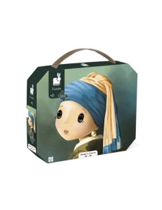 Puzzle 100 piezas La joven de la perla Janod
