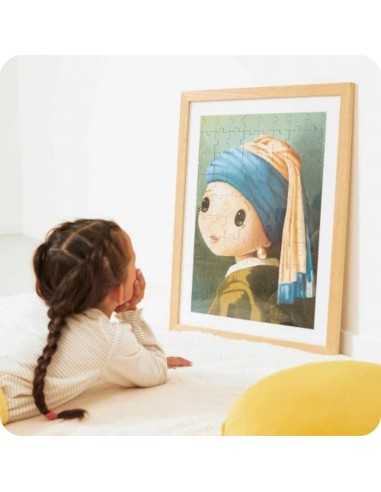 Puzzle Infantil La Joven de la Perla | Vermeer – Janod Puzzle Infantil La Joven de la Perla | Vermeer – Janod