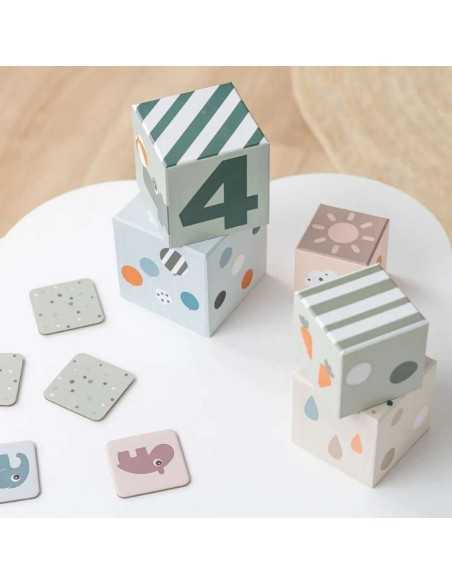 Bloques Apilables con Números y Animales | Done by Deer Bebés