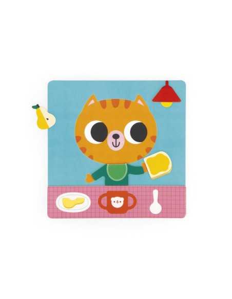 Juego magnético Pequeño gato de los rituales| Janod Juego magnético Pequeño gato de los rituales| Janod
