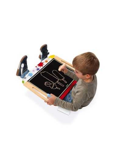 Comprar Pizara de mesa Cara blanca y negra | Desde 3 años
