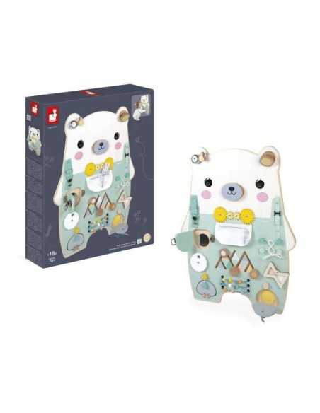 Busy Board Osito de Janod | Tablero de actividades motrices Busy Board Osito de Janod | Tablero de actividades motrices