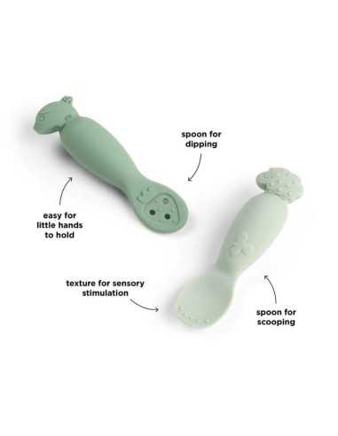Cucharas de silicona seguras para bebé | El Ultimo Koala Cucharas de silicona seguras para bebé | El Ultimo Koala