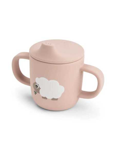 Vaso de Silicona con Boquilla y Asas – Antigoteo y Ergonómica