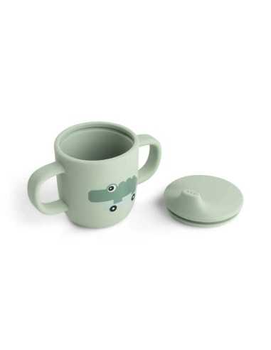 Vaso de Silicona con Boquilla y Asas – Antigoteo y Ergonómica