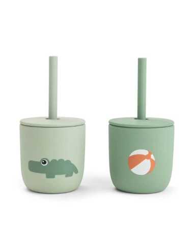Set de vasos de aprendizaje con pajita | El Ultimo Koala