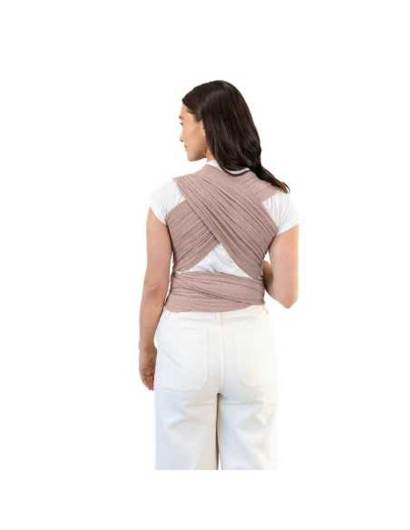 Fular elástico Moby Wrap Waffle Sandstone - Suave y Ligero Fular elástico Moby Wrap Waffle Sandstone - Suave y Ligero