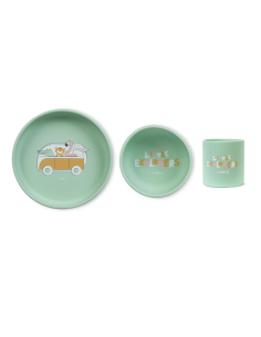 Set Alimentación Silicona Foodie Saro 2