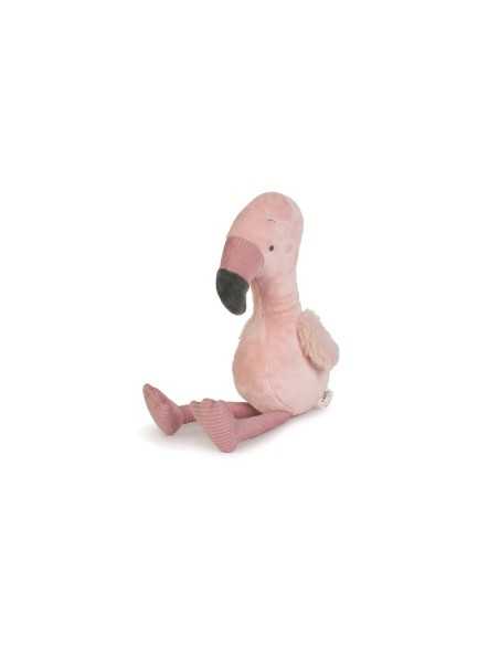 Muñeco de peluche flamingo rosa suave para bebé