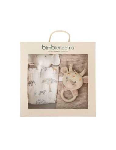 Set Regalo Manta y Juguete Tanzania Bimbidreams Set Regalo Manta y Juguete Tanzania Bimbidreams