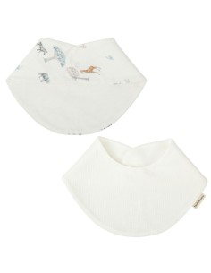 Pack de 2 baberos bandana Tanzania de Bimbidreams 2