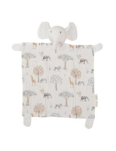 Doudou Tanzania de Bimbidreams con estampado de animales Doudou Tanzania de Bimbidreams con estampado de animales