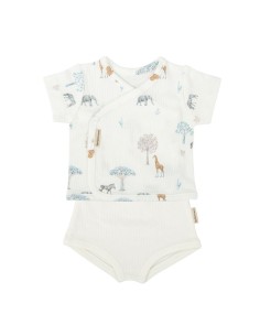 Set Jubon + Ranita para Bebé Tanzania Bimbidreams |Tienda en madrid