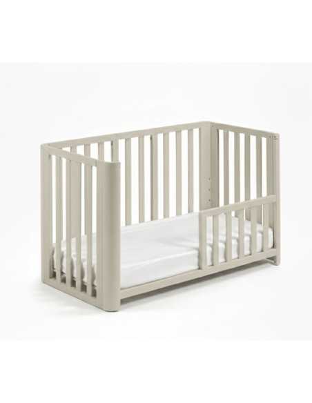 cuna doco plus convertida en cama infantil beige