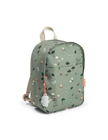 mochila infantil done by deer tiny trails verde de 7,5l