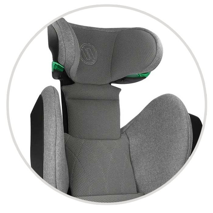 silla coche Avionaut MaxSpace AirFlow tejido transpirable confort ergonómico
